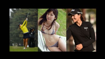 美人ゴルファー チョン・インジのゴルフスイング
